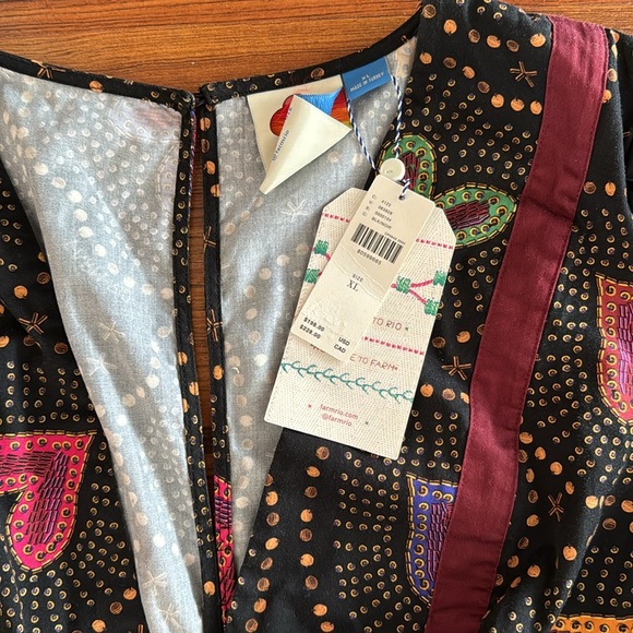 FARM Rio Multicolor Heart Pattern Jumpsuit - Picture 8 of 11